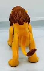 The Lion King Fighting Action Adult SIMBA Vintage 1994 Disney Toy Figure Battle