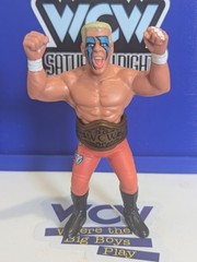 Vintage WCW Galoob – WWF Mattel LJN Hasbro – Sting w Belt UK Exclusive Orange