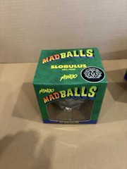 Madballs Mondo Set Glow In The Dark Skull Face Slobulus Horn Head Toy Figure OOP