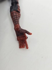 6″ Spider-man Action Figure Dark Suit Full Articulation Rare! 2008 Hasbro