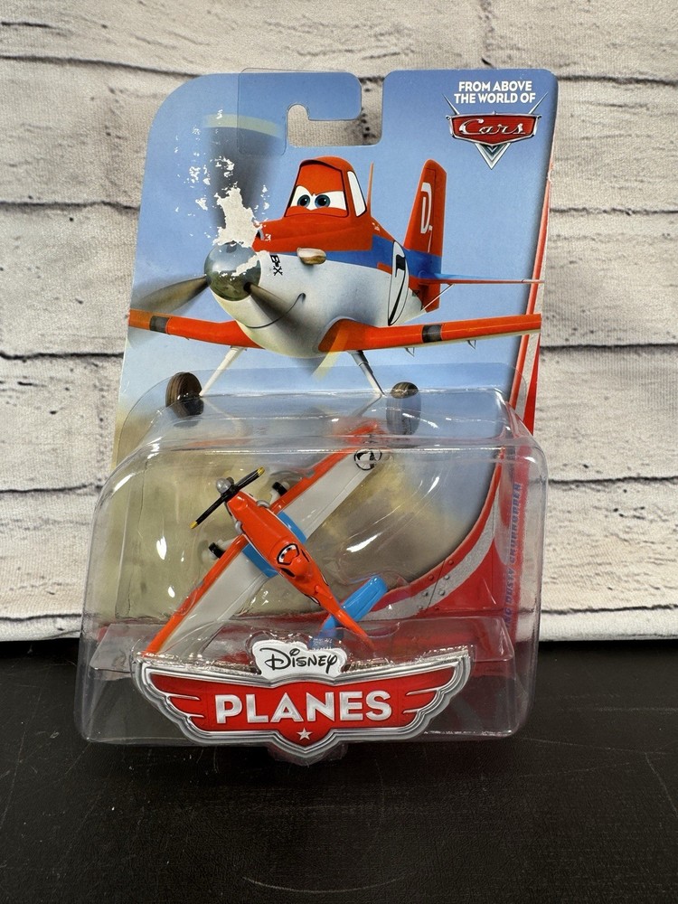 Racing Dusty Crophopper Disney Pixar Planes, Mattel Brand, Die Cast, New In Box