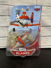 Racing Dusty Crophopper Disney Pixar Planes, Mattel Brand, Die Cast, New In Box
