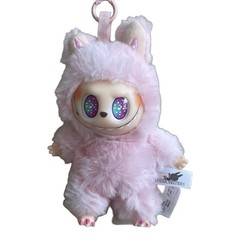 Pop Mart Labubu the Monsters Pink Purple Green Heart Eyes 6″ Keychain Plush