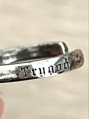 Trygod × Hysteric Glamour Unisex Scorpion Pinky Ring Silver Accessory Japan Used