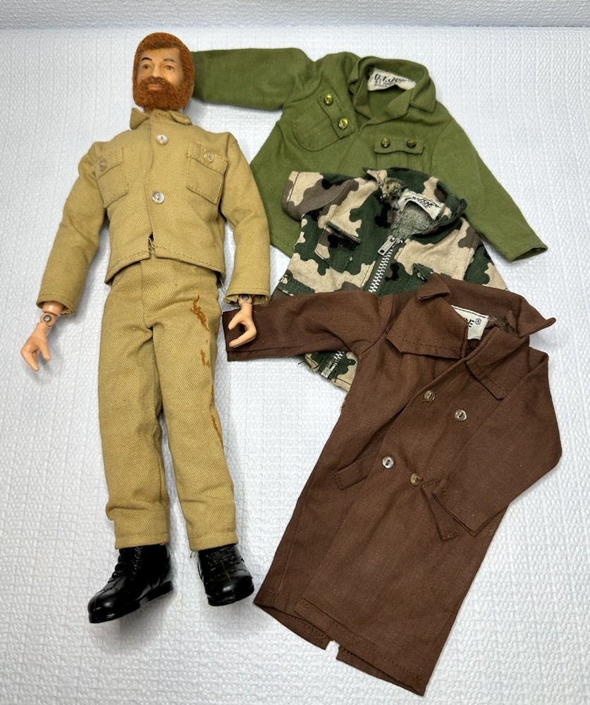 1970 Hasbro GI Joe Adventure Team Sea Adventurer 12″ Action Figure W/clothes VTG