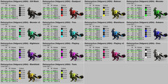 Deinonychus TOP STATS 14 Colors Ark Survival Ascended ASA PVE (PC/Xbox/PS）
