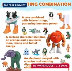 24PCS Italian Brainrot Steal a Brainrot Toys, Brain Rot Toys, Tralalero Tralala