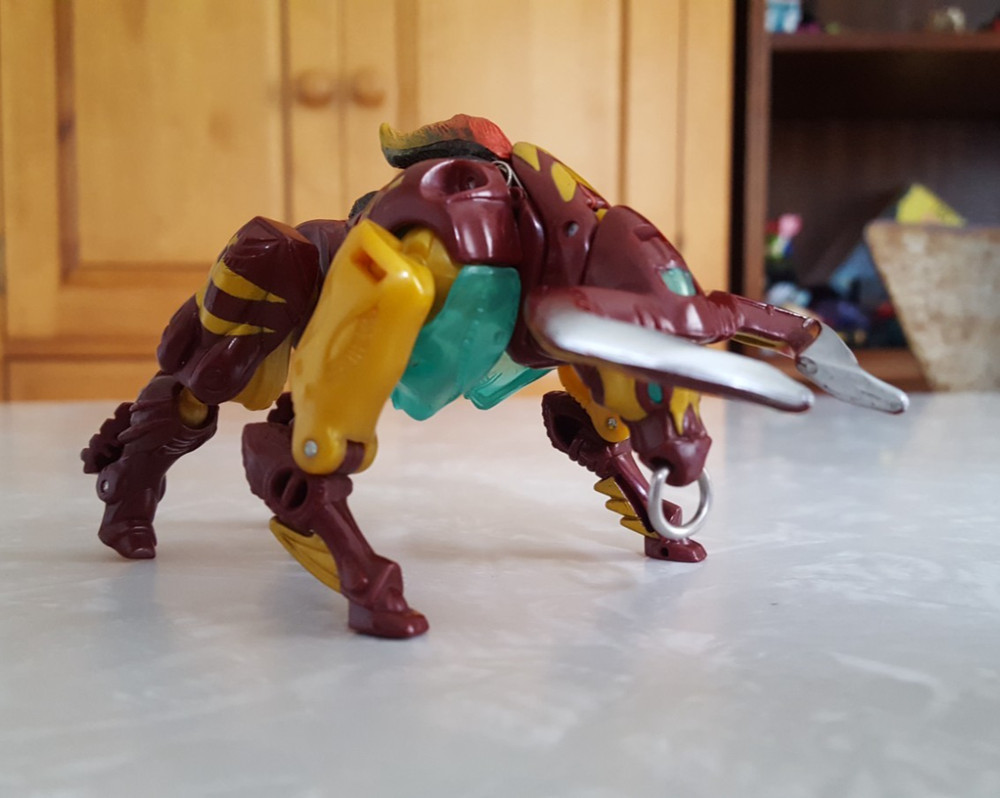 Transformers Beast Machines LONGHORN 1999 bull