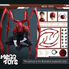 New CT Toys Mess Toys Superior Spiderman Octopus Spider Action Figure Boxed