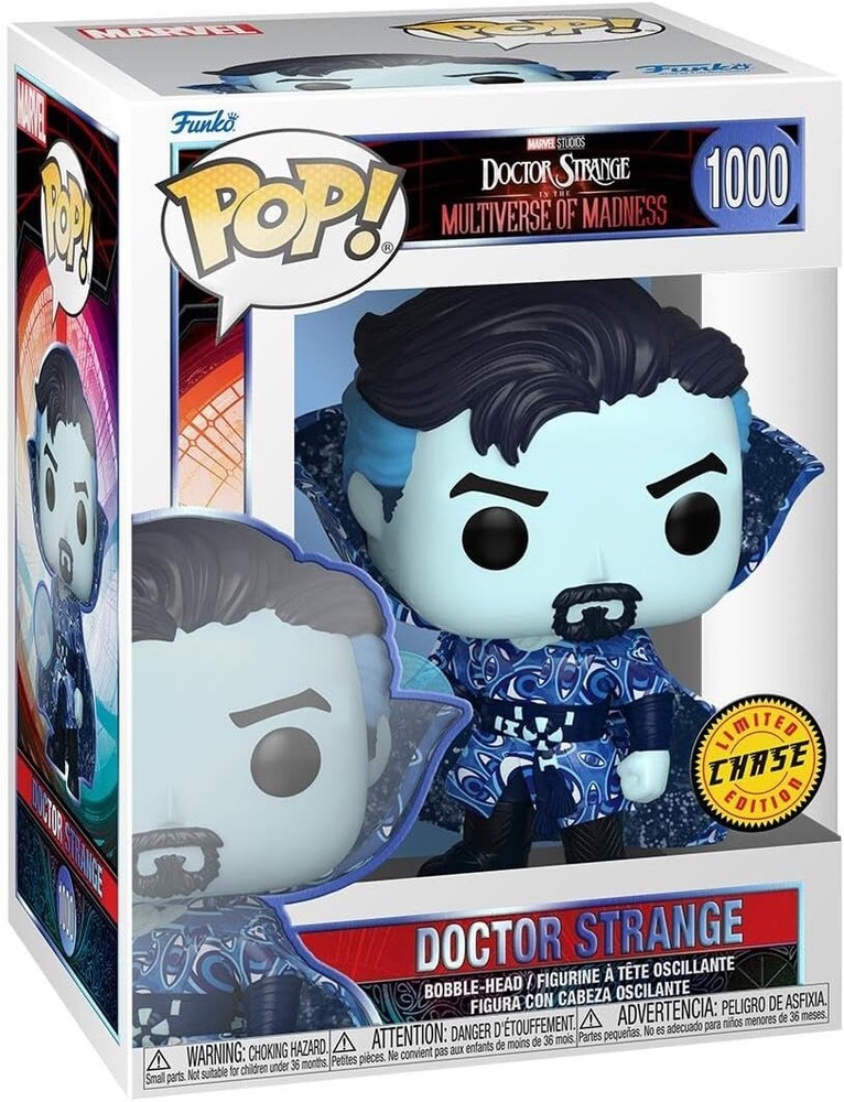 Funko Pop CHASE Doctor Strange (Astral) Multiverse of Madness w/ Protector