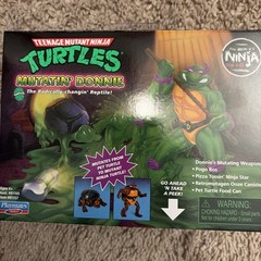 PlaymatesToys Mutatin’ Donnie Action Figure Donatello Sealed