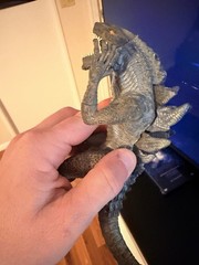 1998 Godzilla Movie Tokusatsu Action Figure Missing Projectile In Mouth Vtg Htf