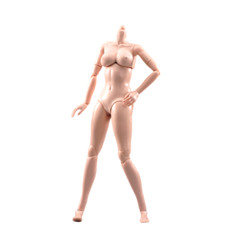 1/6 Female Pale Suntan Large Bust Super Flexible Body 12”Action Figure Model