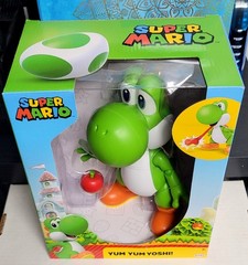 Super Mario Bros YUM YUM YOSHI! 9″ Figure Jakks Pacific Nintendo SEALED