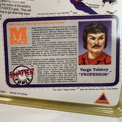 Toymax M PACT Professor Varga Tolstoy Figure 1991 M P.A.C.T. Sealed New MOC
