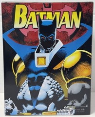 McFarlane DC Direct AZREAL BATMAN KNIGHTFALL Cowl Replica RED PLATINUM CHASE