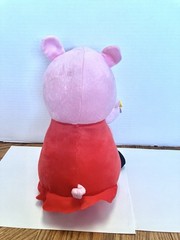 Peppa Big Big Sister Holding Evie 14in Plush 2025 Read