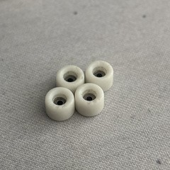 Blood 80s Fingerboard Wheels White