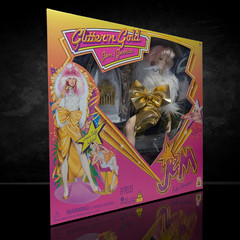 Jem and the Holograms Glitter and Gold Jem Jerrica 12-Inch Fashion Doll The