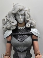 3d Print Poison Plant Lady LARGE HEAD#2 1:10 7″ DIAMOND SELECT DC MULTIVERSE