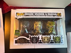 Funko Pop! Television: Game of Thrones – Drogon, Viserion, & Rhaegal – 3 Pack