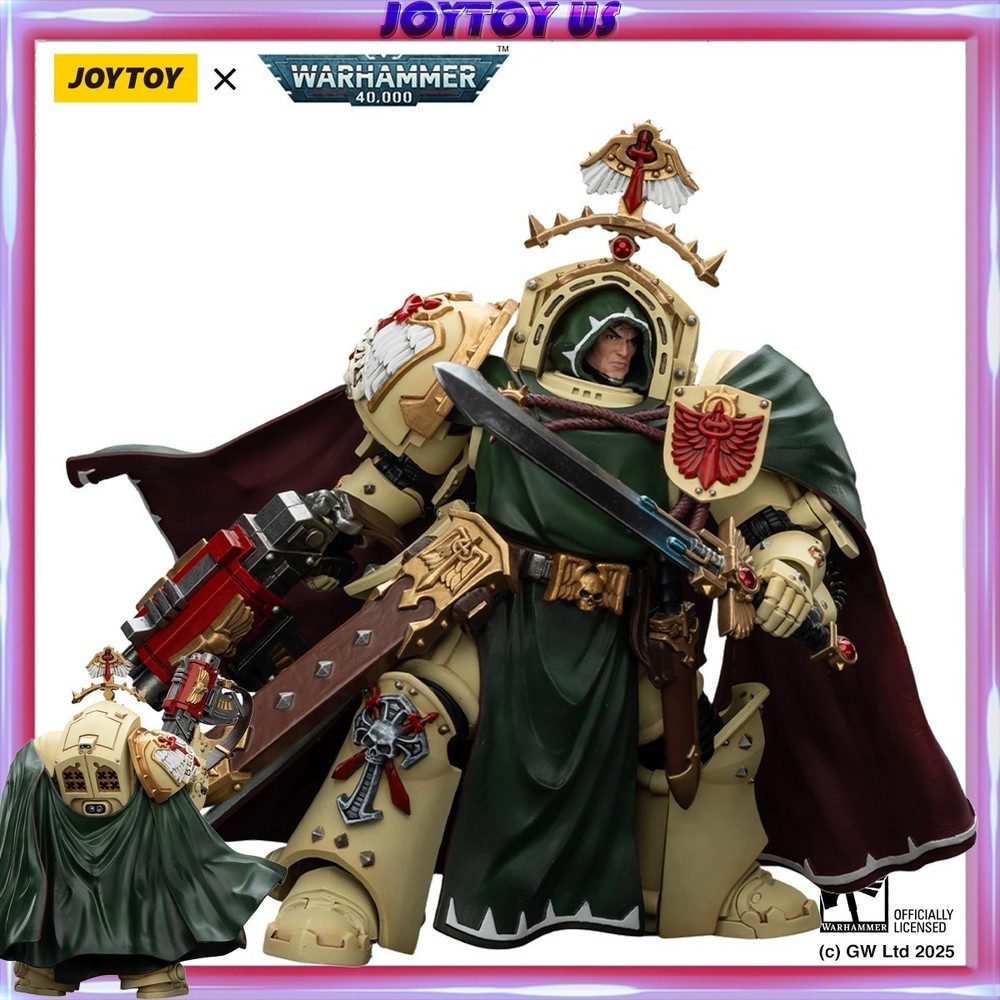 JOYTOY Warhammer 40K 1/18 Dark Angels Belial Grand Master of The Deathwing Model