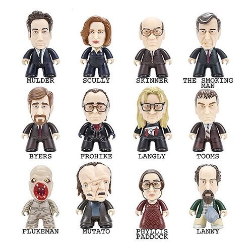 X-Files Titans The Truth is Out There Collection Mini-Figure Single Blind Box