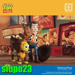 Herocross ~ HMF #067R Disney Toy Story Woody 2.0 & Slinky Dog Figure