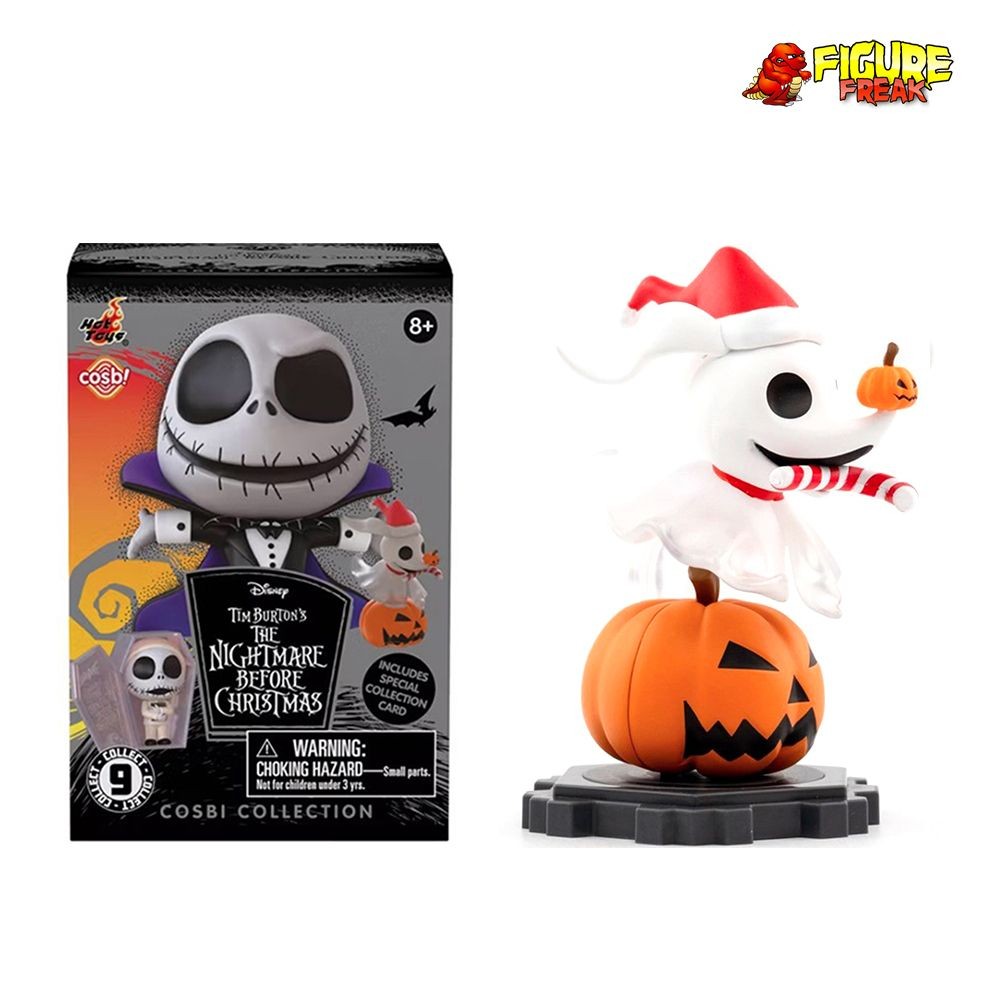 Hot Toys Cosbi Nightmare Before Christmas Series 2 Zero Bobble-Head & Card