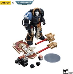 Warhammer 40k: Ultramarines Chaplain in Terminator Armor 1:18 Figure JoyToy