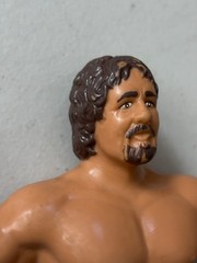 WWF LJN Wrestling Superstars Terry Funk Figure Hat Branding Iron Poster Card WWE