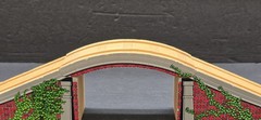 2005 Learning Curve Britt Allcroft Wooden Thomas Train Arched Stone Bridge