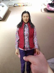 Custom 1/6 Everything Everywhere All At Once Michelle Yeoh Evelyn Wang Figure 🔥