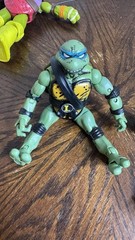 TMNT Ninja Turtles Action Figures Set – WWE Mash-Up + Classic (4 pcs, Playmates)