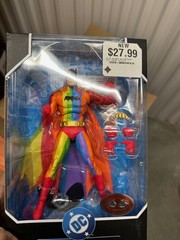 McFarlane DC Multiverse Batmans (Rainbow, Purple, Yellow, Pink, and Green) set