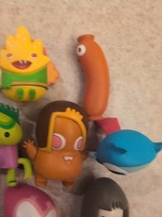 Kidrobot The Heroes of Burgertown Lot Of 7 Figures John Burgerman, Rare