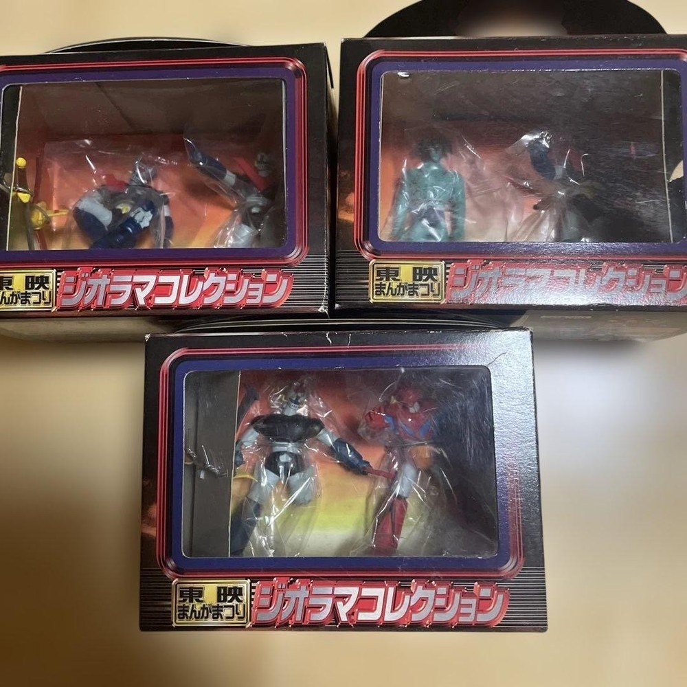 Banpresto Toei Manga Matsuri Diorama Collection Complete Set of 3 Mazinger