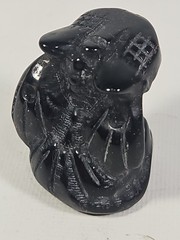 1″ Black Toothless How To Train Your Dragon Figure Talisman Token Obsidian 25g