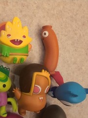 Kidrobot The Heroes of Burgertown Lot Of 7 Figures John Burgerman, Rare