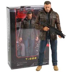 NECA The Terminator T-800 T-1000 Endoskeleton 18cm PVC Action Figure Collectible