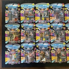 139 Playmates Star Trek TNG TOS DS9 Voyager First Contact Figures MOC Unpunched