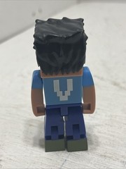 Lot of 3 Minecraft Tube Heroes Action Figure Vikstar123 Jazwares 3″ Steve +2