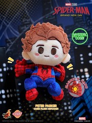 Hot Toys Spider-Man：brand new day COSBI Plush Keychain Blind Box HOT NEW