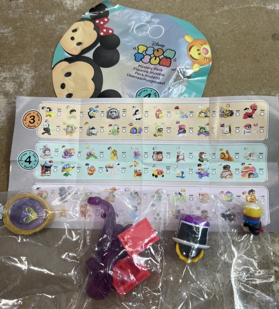 Disney Tsum Tsum 100 Years Of Wonder Mystery Series 4 Evil Queen & Snow White