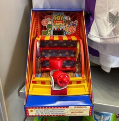 NEW 2026 – Toy Story Midway Mania Ride Game Play Sounds Light Up Woody Buzz Rex