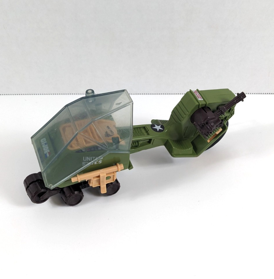 GI JOE Action Figure Toys L.C.V. RECON SLED Vehicle Used Incomplete 1986
