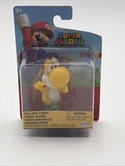 Jakks Pacific Super Mario Yellow Yoshi Figure Nintendo Brand New Sealed