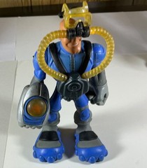 Rescue Heroes Mattel , Fisher Price Lot of 5 Different Heroes / Nice