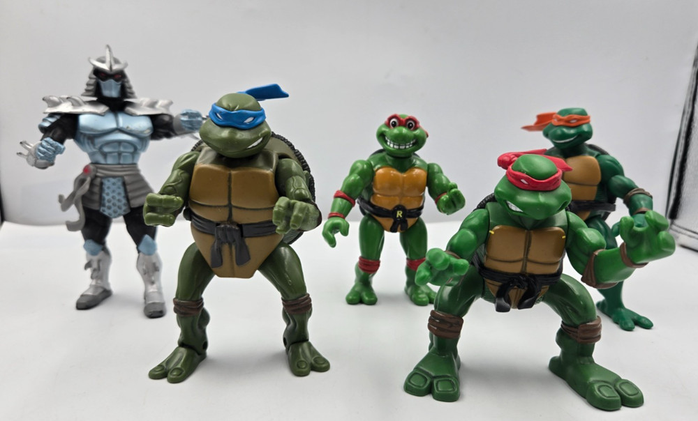 Teenage Mutant Ninja Turtles TMNT Figure Lot of 5 1992-2000s