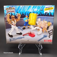 NIB 2024 WrestleMania Knuckle Crunchers John Cena The Rock Cody Rhodes – NEW